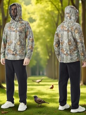 Mosquito Protection Hoody with Hood/Net